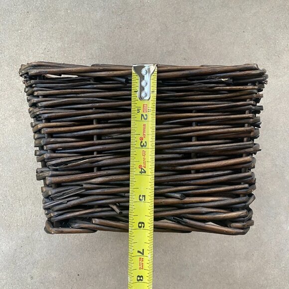 Natural Brown Wicker Storage Basket - Picture 11 of 13